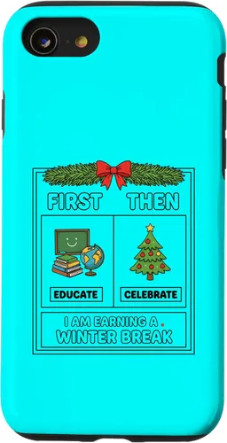 Vista 18 de Literary Teacher First Then Educate Celebrate I Am Earning Case for iPhone 17