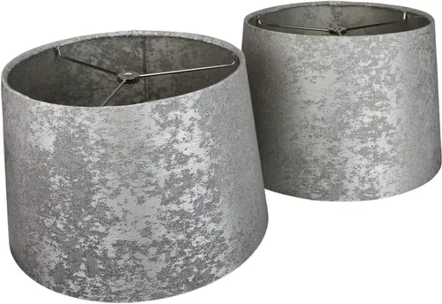 Vista 37 de FenchelShades.com - Juego de 2 pantallas de lámpara de 10 pulgadas de diámetro superior x 12 pulgadas de diámetro inferior x 8 pulgadas de altura