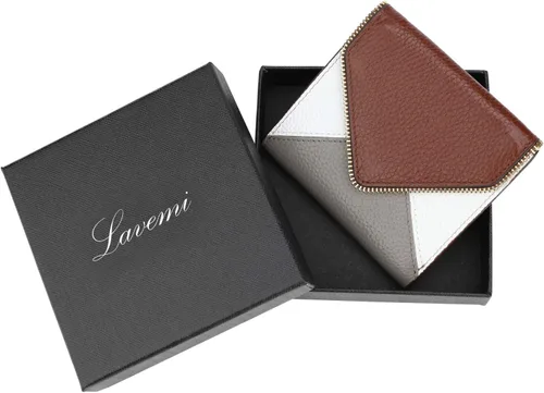 Vista 7 de Lavemi Ultra Thin Small Compact Leather Womens Girls Wallets RFID Blocking Credit Card Holder for Women