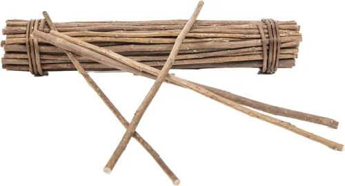 Vista 3 de Ware Manufacturing Palitos de sauce natural Mega Munch Sticks para mascotas pequeñas