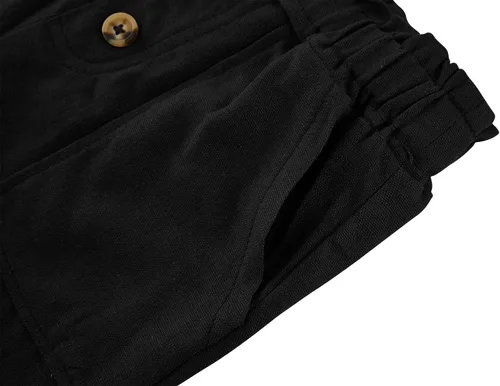 Vista 3 de Makkrom Pantalones cortos para bebés y niñas pequeñas