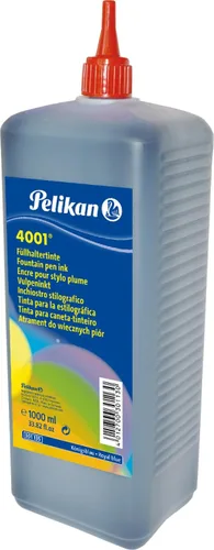 Vista 15 de Tinta embotellada Pelikan color negro brillante para plumas estilográficas, 30 ml (4001)