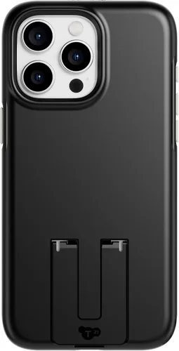 Vista 21 de Tech21 Evo Crystal Kick - Funda para iPhone 15 Pro, compatible con MagSafe, funda de protección contra impactos, color blanco