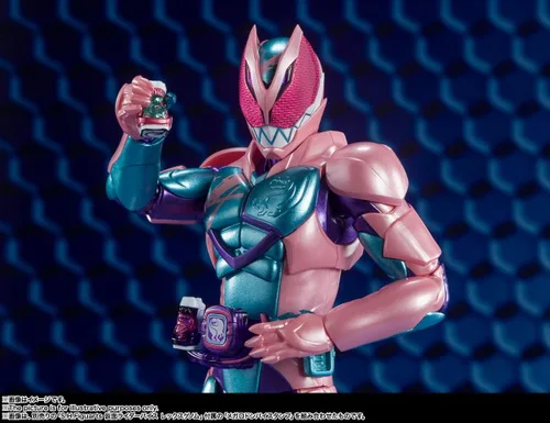 Vista 10 de TAMASHII NATIONS - Kamen Rider Revice - Kamen Rider Revi Rex Genome, Bandai Spirits S.H.Figuarts Figura de acción Genoma Revi Rex