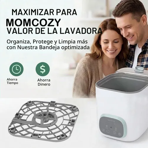 Vista 7 de Bandeja inferior de repuesto para lavadora de botellas Momcozy, base