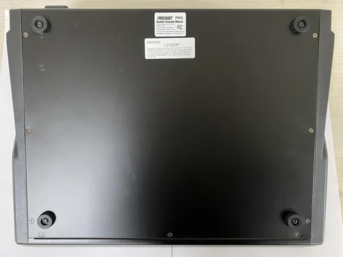 Vista 9 de Pyle Mezclador de audio estilo consola de 8 canales con Bluetooth - Controlador de sonido DJ, 4 entradas XLR / combinado, salida sub, +48V Phantom