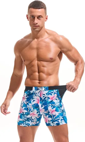 Vista 27 de Taddlee Traje de baño de los hombres Básico Largo de Natación de Surf Camo Shorts