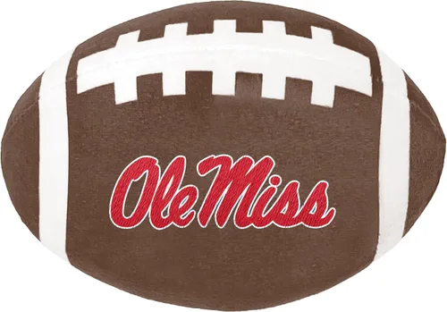 Vista 6 de ShopInstaPets Juguete de fútbol oficial de la NCAA con chirriador, duradero y divertido para todos los perros (Texas A&M Aggies)