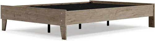 Vista 18 de Signature Design by Ashley - Base de cama con plataforma de granja casual Shawburn, tamaño matrimonial, cal desgastada