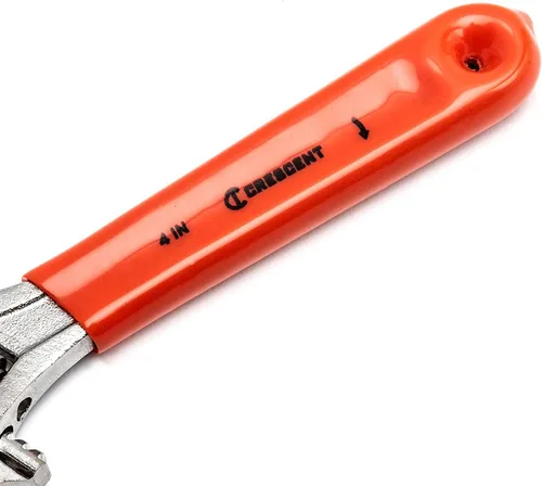 Vista 4 de Crescent 4" Llave de Empuñadura de Almohadilla Ajustable - Tarjetado - AC24CVS