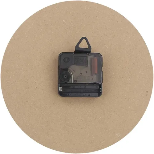Vista 4 de Timelike Reloj de pared de madera de MDF, estilo retro, estilo retro, estilo rústico, estilo retro, reloj de pared de cuarzo (8 pulgadas, colorido)