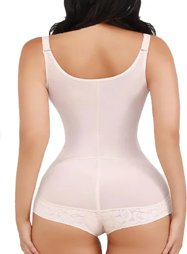 Vista 2 de Faja Colombiana - Body moldeador de cuerpo completo para mujer