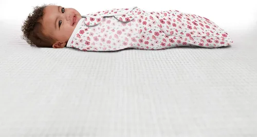Vista 7 de SwaddleMe - Manta original para bebé, talla S/M, de 0 a 3 meses, paquete de 5 (diseño de amapolas bonitas)