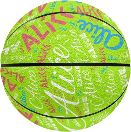 Vista 14 de Balón de baloncesto personalizado con nombre, todo nombre impreso, regalo deportivo personalizado, tamaño 7 (29.5") / tamaño 5 (27.5"), regalo