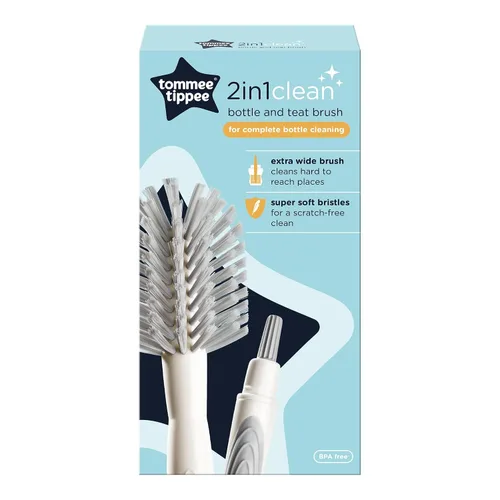 Vista 2 de Tommee Tippee Closer to Nature - Cepillo de limpieza para biberones y tetinas