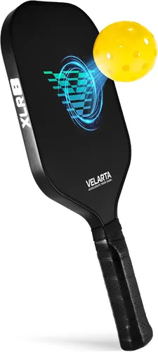 Vista 7 de Velarta Professional Pickleball Paddles – Best Pickleball Paddle - Pickleball Paddles Carbon Fiber T700 - USAPA Approved - 16mm Paddle Racket for