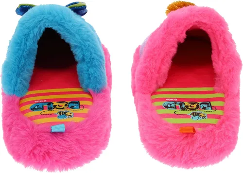 Vista 4 de LOL Surprise Pantuflas para niña diseño de abeja y atrevido color turquesa