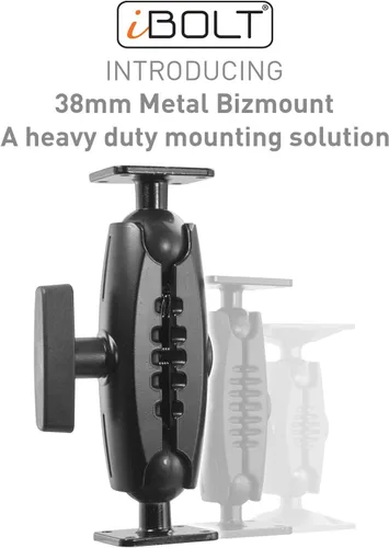 Vista 5 de iBOLT TabDock Lock'n Dock 1.496 in Bizmount – Soporte de base de taladro de bloqueo de metal industrial resistente para todas las tabletas de 7 a 10