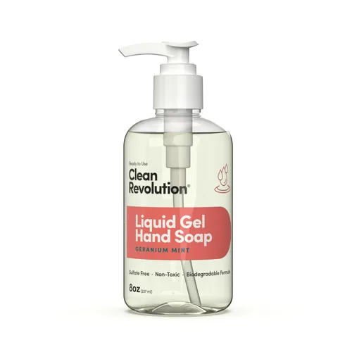 Vista 19 de Clean Revolution Jabón de manos en gel líquido, líquido sedoso rico, espuma rápida, enjuague rápido, contiene aceites esenciales reales
