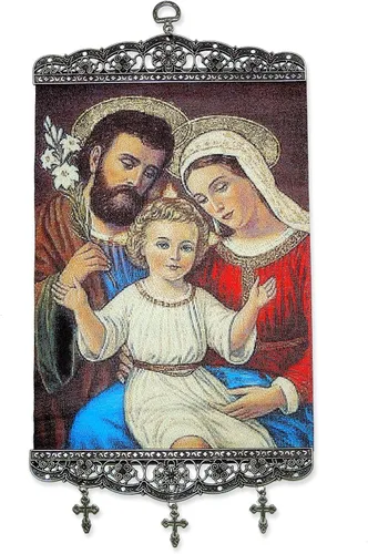 Vista 4 de Religious Gifts Icono de tapiz católico ortodoxo de San Arcángel Gabriel, 17 pulgadas