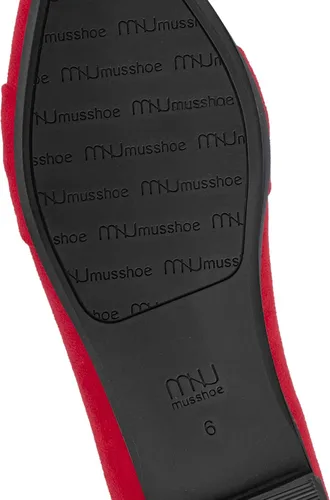 Vista 5 de MUSSHOE - Zapatos bajos tipo bailarina para mujer, puntiagudos, cómodos y con lazo