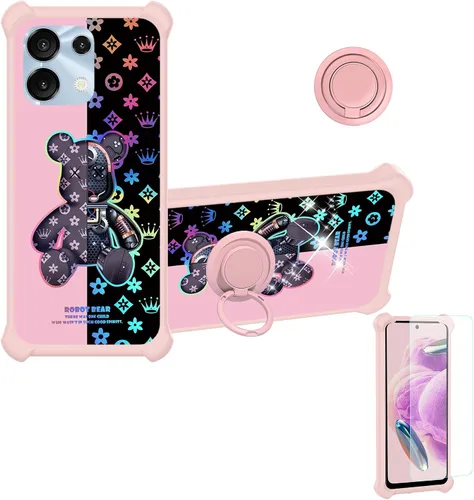 Vista 100 de jioeuinly Funda para Tecno Spark Go 2025 Compatible con Tecno Spark Go 1 / GO 1S / Pop 9 4G Funda de Teléfono Cubierta