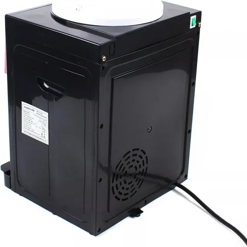 Vista 5 de Dispensador de enfriador de agua de escritorio de 5 galones, dispensador de agua caliente/fría, enfriador de agua de carga superior con función