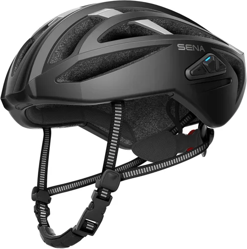 Vista 14 de Casco de Ciclismo en Carretera Sena R2 / R2 EVO / (Alexa Incorporada) solo R2X, Comunicaciones Inteligentes Bluetooth y de Intercomunicador de Malla