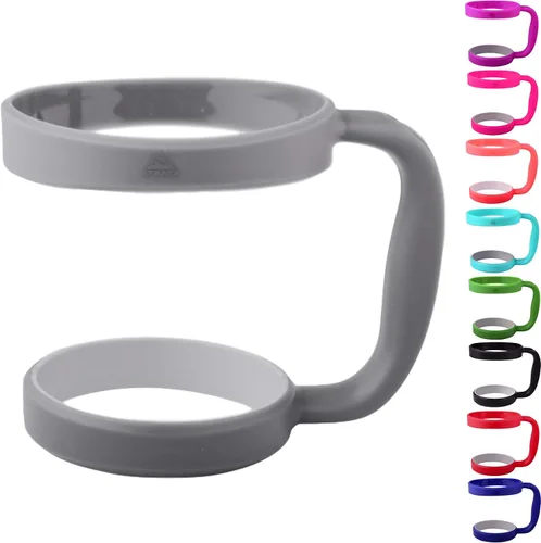 Vista 7 de STRATA CUPS Asa para Vaso de 30 onzas - Disponible para Vaso YETI de 30 onzas, OZARK TRAIL, Rambler - Libre de BPA (Negro)