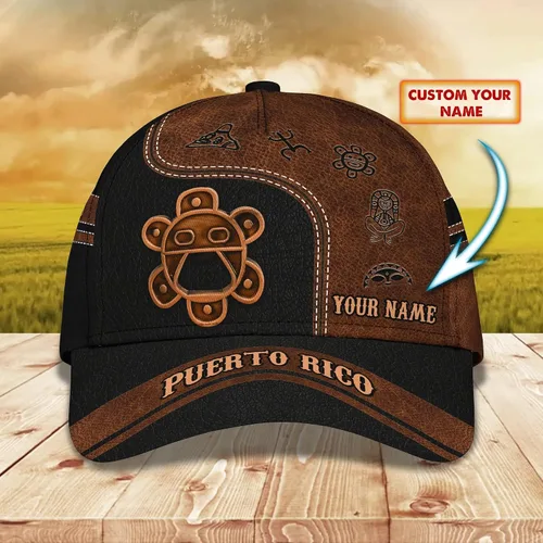 Vista 2 de Gorra personalizada de Puerto Rico, sombreros Snapback de Puerto Rico para hombres y mujeres, regalos para los amantes de Puerto Rico