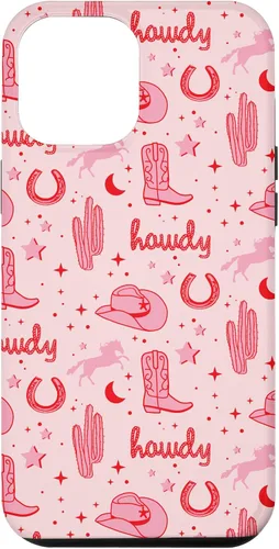 Vista 26 de Funda estética para iPhone 17, diseño de vaquera rosa pastel