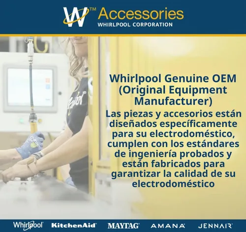 Vista 4 de Whirlpool 20-48KITRC Kit de conector de secadora de gas