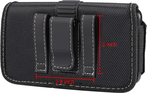 Vista 3 de Funda para teléfono celular con trabillas para cinturón para Samsung Galaxy A53 A54 A73 A72 A32 A42 A03 Core A13 A12 A21 S22 Ultra/S21 Ultra/Note 20