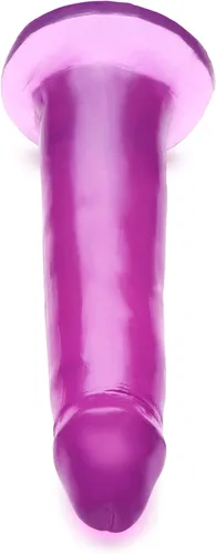 Vista 5 de Lynx Consolador de hielo de 7 pulgadas, morado