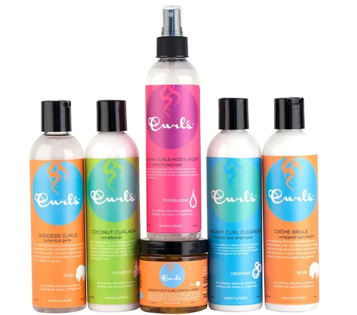 Vista 2 de Curls Classic Collection Lavish Moisturizer - Refresca, rehidrata y reactiva el cabello seco, cabello ondulado y rizado, 8 onzas líquidas