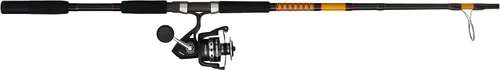 Vista 4 de Ugly Stik Bigwater - Caña de pescar y Penn Pursuit IV - Combo de carrete giratorio