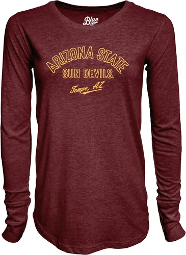 Vista 2 de Blue 84 NCAA playera de tres combinaciones de manga larga para mujer Campus