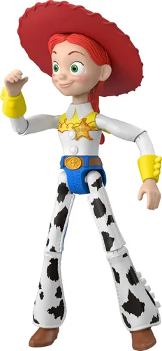 Vista 4 de Mattel Figuras de acción de Toy Story de Disney y Pixar de 7 pulgadas, personajes clave de escala de juego, 8 articulaciones más posables con diseño