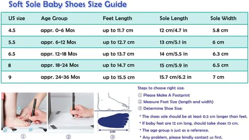 Vista 7 de YALION - Mocasines de cuero suave para bebés, niños y niñas, para gatear y dar sus primeros pasos