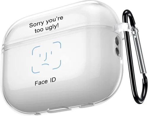 Vista 47 de Funda transparente para AirPods de 2ª generación de 1ª generación, diseño de gatito kawaii para mujeres, hombres y niños, funda de carga de TPU