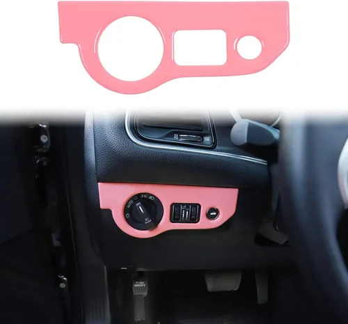 Vista 12 de Voodonala Para interruptores de faros delanteros Challenger Charger para Dodge Challenger 2015-2025+, para Dodge Charger 2010-2023+, ABS azul, 1