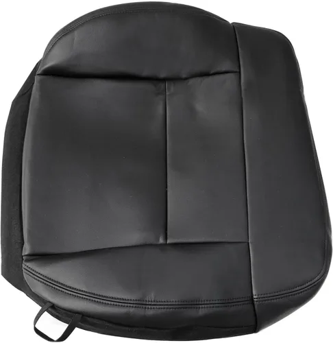Vista 5 de Priprilod Funda de Reemplazo de Asiento de Cuero Negro para Lado del Conductor Compatible con Ford F150 Lariat 2004 2005 2006 2007 2008