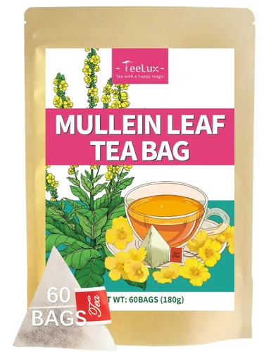 Vista 46 de TeeLux - Bolsas de té de cebada, sabor a nuez y tostado, sin cafeína, 0.07 oz x 50 bolsas Té de grano de cebada asada con aroma a nuez, sin