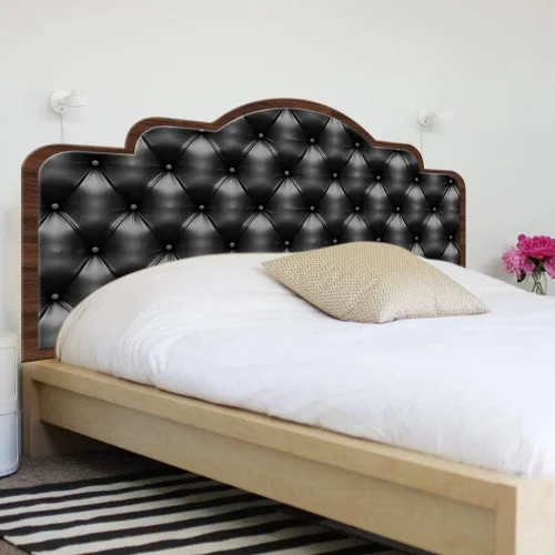 Vista 4 de Alwayspon Calcomanía de tamaño King para cabecero, mural de pared de vinilo extraíble autoadhesivo para dormitorio, papel de pared para despegar