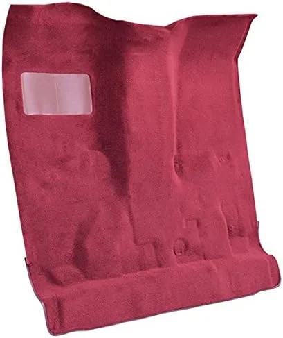 Vista 2 de Alfombra automotriz compatible con Ford Ranger 1983 a 1995 camioneta de cabina estándar, tracción en 2 o 4 ruedas (801-pelo de corte de felpa negro)