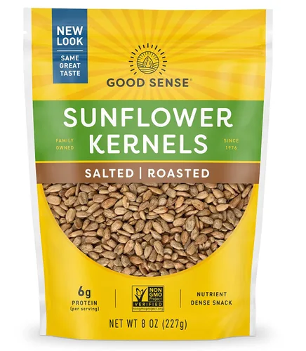 Vista 2 de Good Sense Chipotle - Nueces de girasol, bolsas de 7 onzas (paquete de 12)