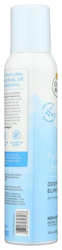 Vista 5 de Citrus Magic Spray ambientador que elimina olores, lino puro, 3.0 onzas
