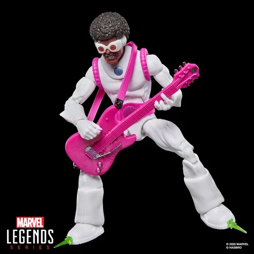 Vista 8 de Serie Marvel Legends Hypno-Hustler, Figura de acción coleccionable de Spider-Man de cómics retro con tarjeta trasera de escala 6 pulgadas