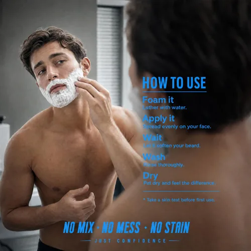 Vista 7 de Champú de tinte para barba y cabello negro para hombre 3 en 1, colorante herbario de larga duración para cabello gris, bigote y barba en minutos