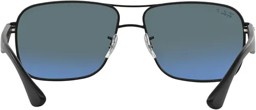 Vista 7 de Ray-Ban Gafas de sol cuadradas de metal Rb3516 para hombre
